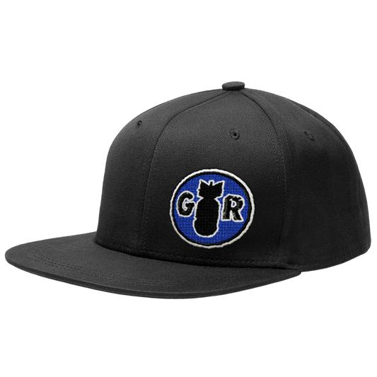 GOOD RIDDANCE - "GR Bomb" (Black) (Snapback Cap)