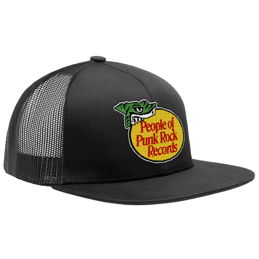 POPR RECORDS - "Bass Pro" (Black) (Trucker Cap)