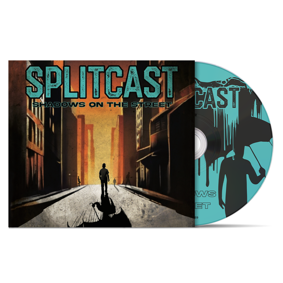 SPLITCAST - "Shadows On The Street" (CD)