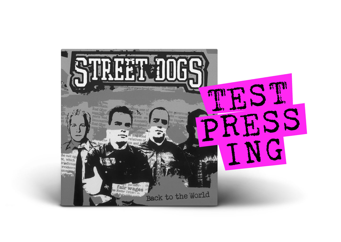 STREET DOGS - "Back To The World" (SBAM 166) (LP)