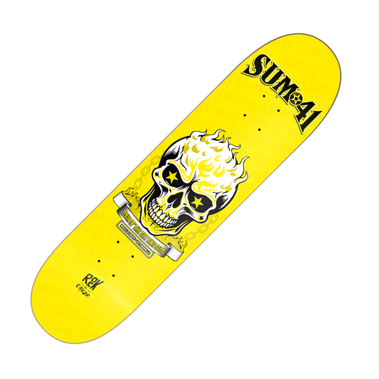 SUM 41 - "Tour Of The Setting Sum - Rock La Cauze" (Skateboard Deck)