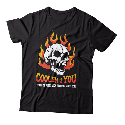 POPR Records - "Cooler Than You Skull" (Black) (T-Shirt)