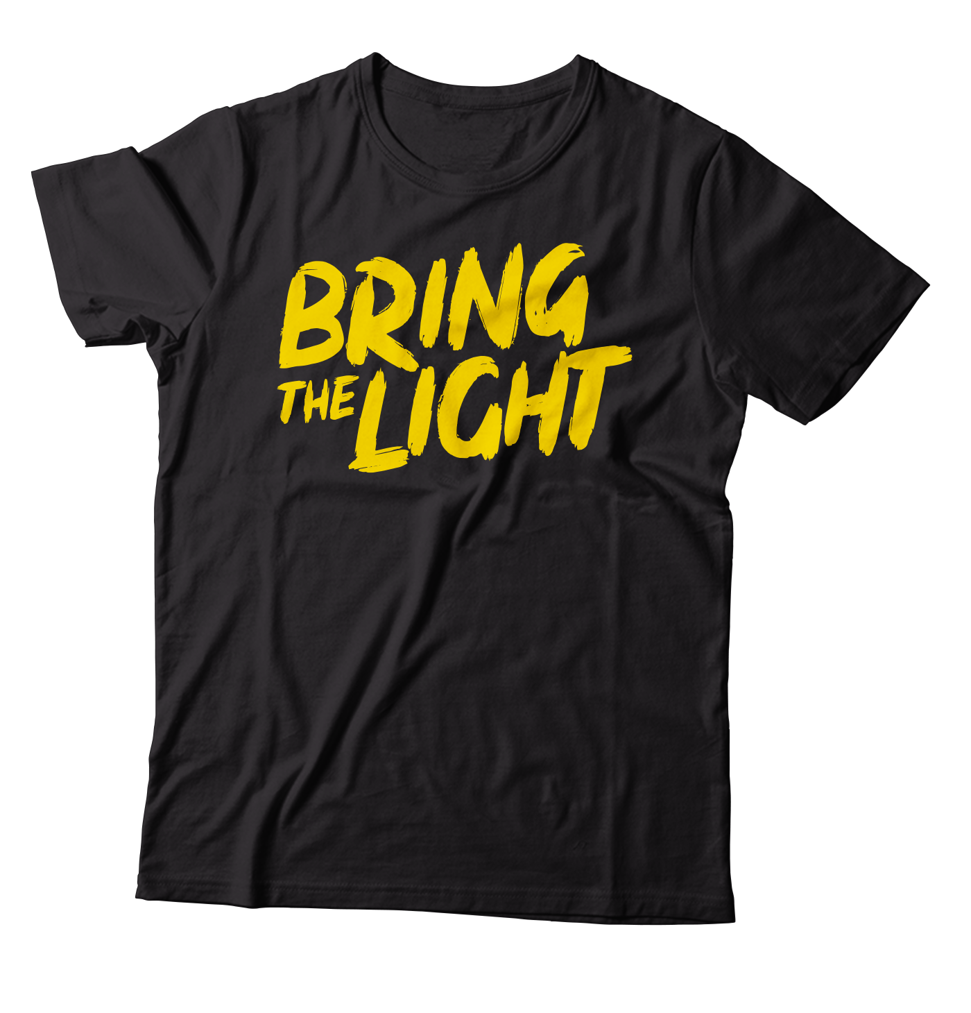 BRING THE LIGHT - "Logo" (Black) (T-Shirt)