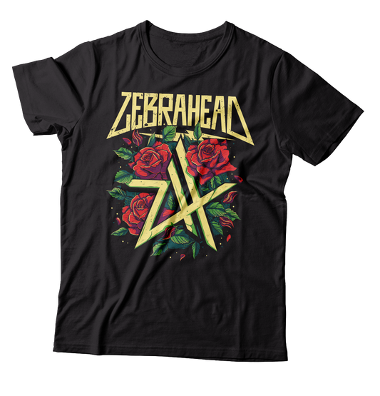 ZEBRAHEAD - "Rose" (Black) (T-Shirt)