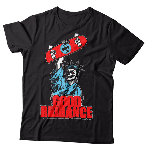 GOOD RIDDANCE - "Liberty Skate" (Black) (T-Shirt)