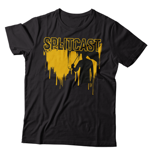 SPLITCAST - "West Broad" (Black/Yellow) (T-Shirt)