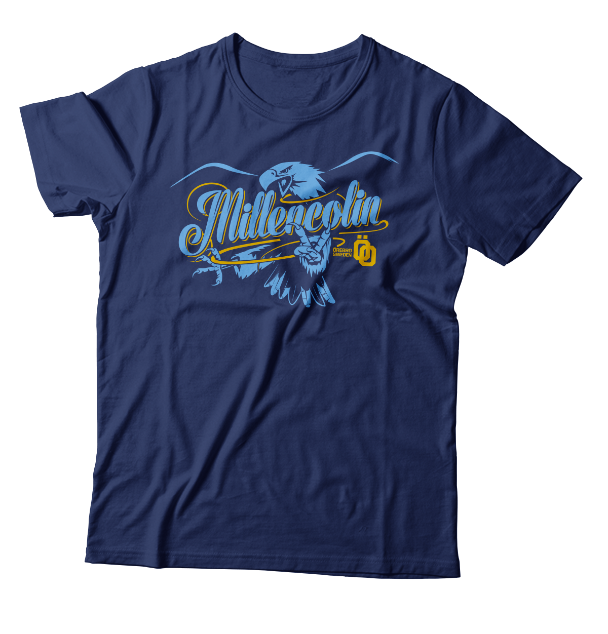 MILLENCOLIN - "Orebro Eagle" (Navy) (T-Shirt)