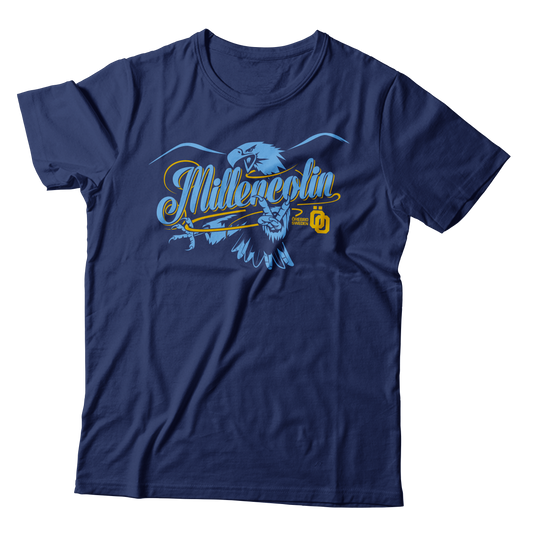 MILLENCOLIN - "Orebro Eagle" (Navy) (T-Shirt)