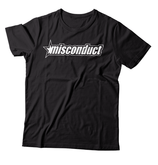 MISCONDUCT - "M Logo" (Black) (T-Shirt)