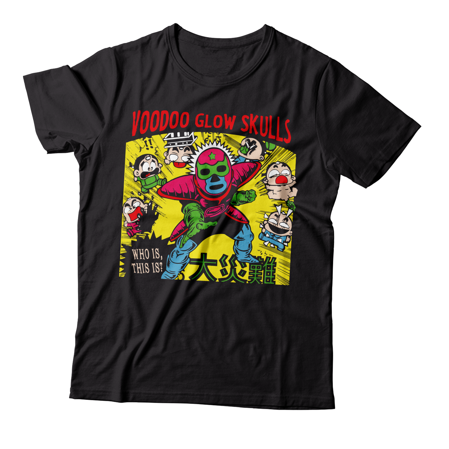 VOODOO GLOW SKULLS - "Who Is, This Is" (Black) (T-Shirt)