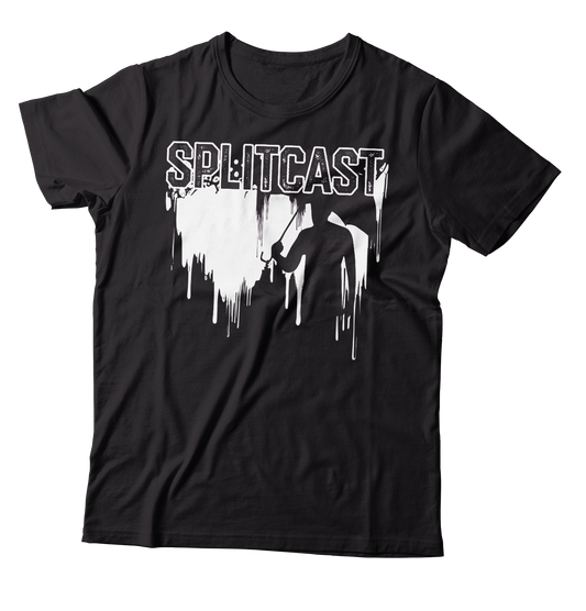 SPLITCAST - "West Broad" (Black/White) (T-Shirt)