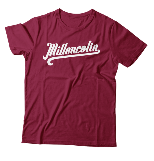 MILLENCOLIN - "Baseball Logo" (Maroon) (T-Shirt)