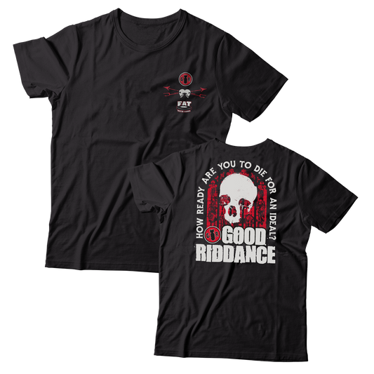 GOOD RIDDANCE - "Skull" (Black) (T-Shirt)