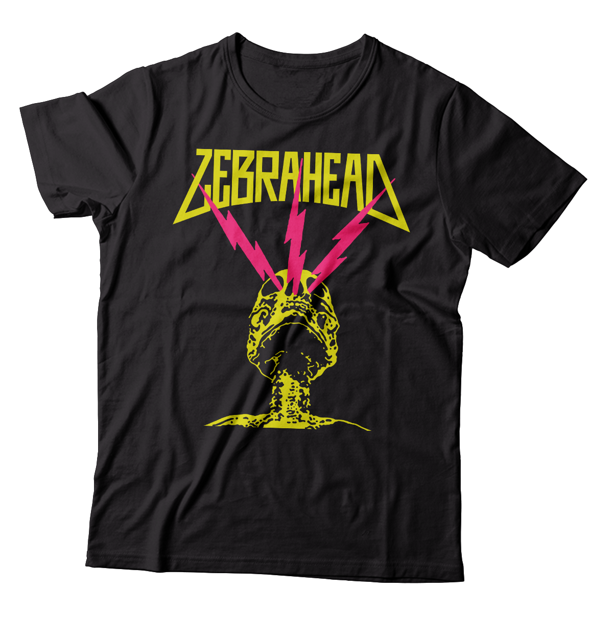 ZEBRAHEAD - "Lightning Skull" (Black) (T-Shirt)