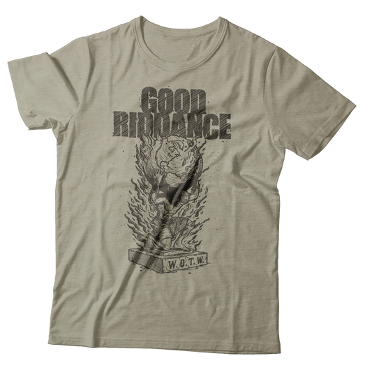 GOOD RIDDANCE - "Weight Of The World" (Sandstone) (T-Shirt)