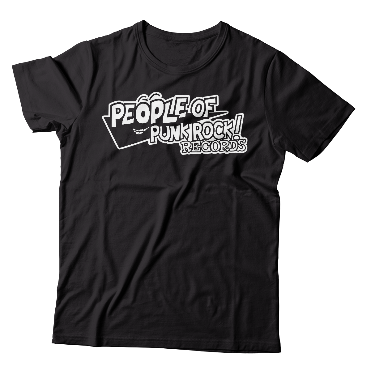 POPR Records - "Lookout Logo" (Black) (T-Shirt)