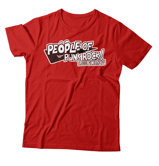 POPR Records - "Lookout Logo" (Red) (T-Shirt)