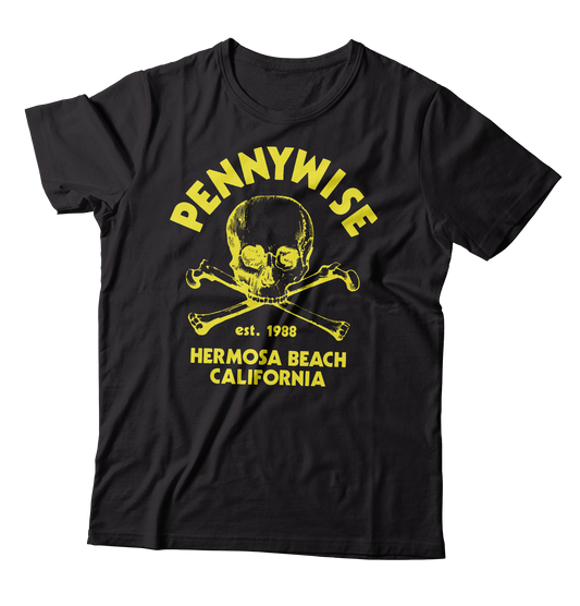 PENNYWISE - "Crossbones" (Black) (T-Shirt)