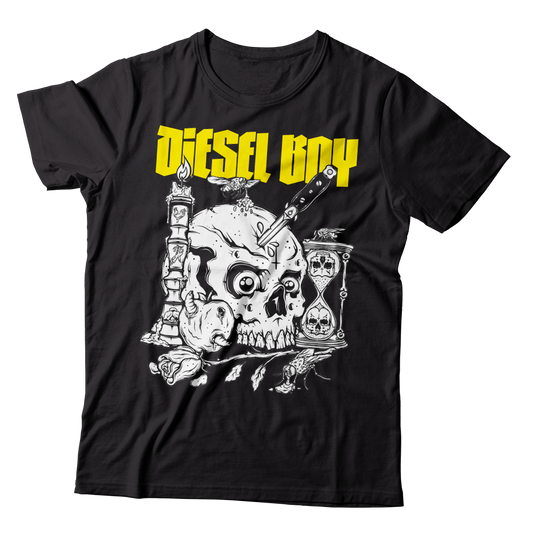 DIESEL BOY - "Skull & Dagger" (Black) (T-Shirt)