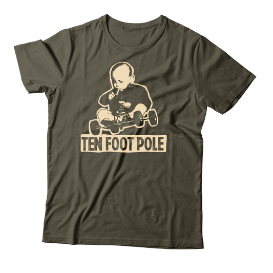 TEN FOOT POLE - "Rev" (Military Green) (T-Shirt)