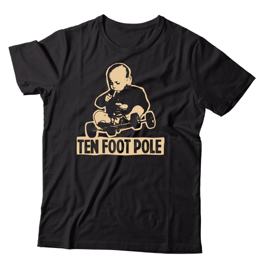 TEN FOOT POLE - "Rev" (Black) (T-Shirt)