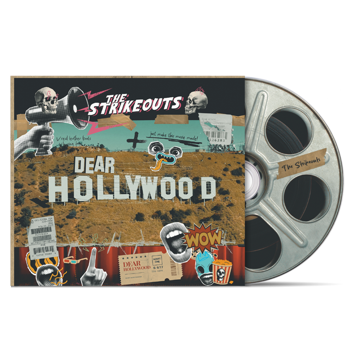 THE STRIKEOUTS - "Dear Hollywood" (CD)