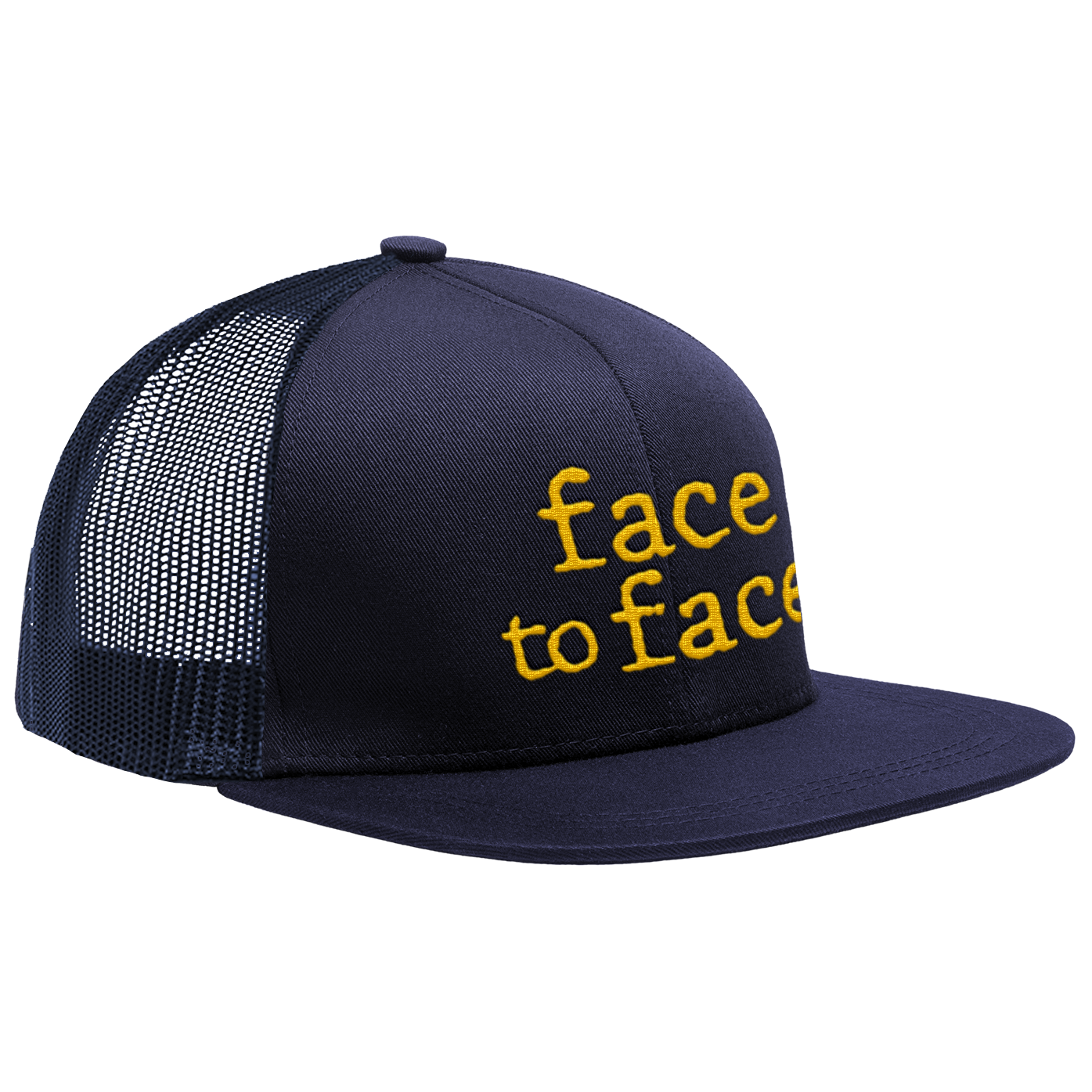 FACE TO FACE - "Big Choice" (Navy Blue) (Trucker Cap)
