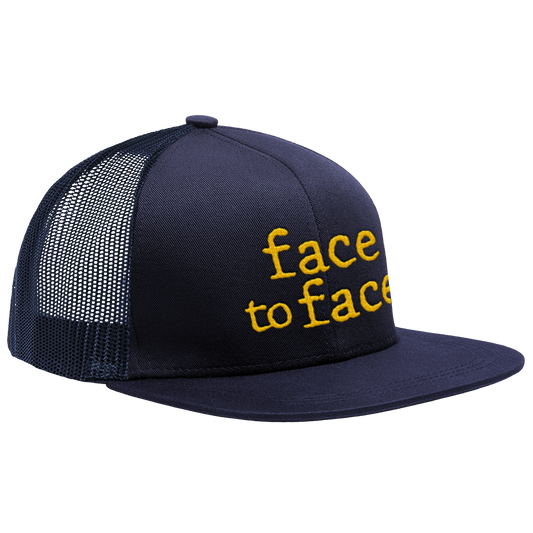 FACE TO FACE - "Big Choice" (Navy Blue) (Trucker Cap)