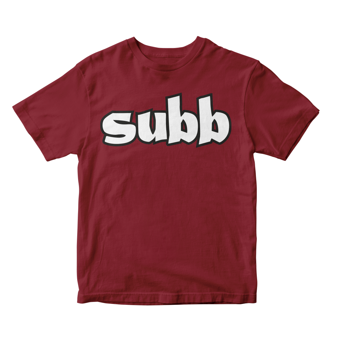SUBB - "Original Logo" (Cardinal Red) (Youth T-Shirt)