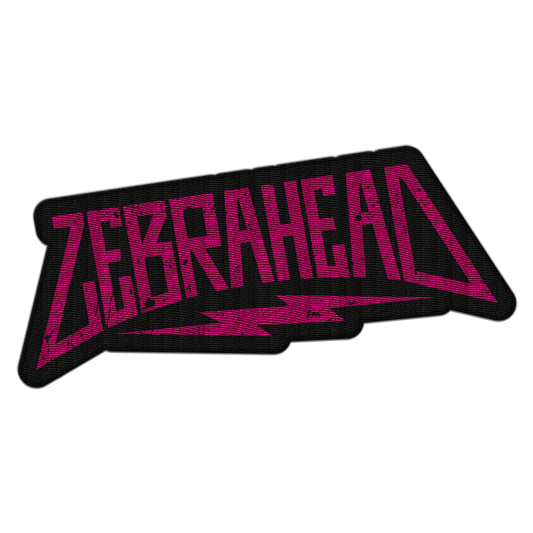 ZEBRAHEAD - "Logo" (Pink) (Embroidered Patch)