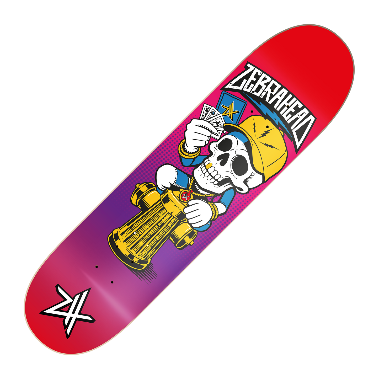 ZEBRAHEAD - "MFZB Hydrant" (Skateboard Deck)