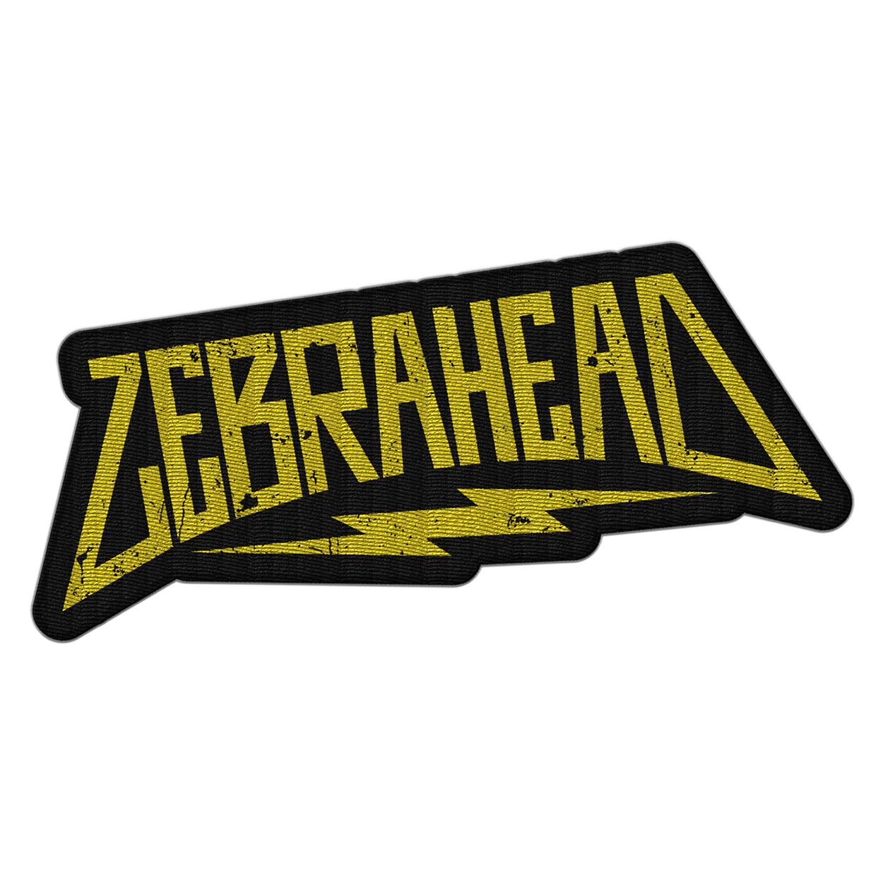 ZEBRAHEAD - "Logo" (Yellow) (Embroidered Patch)