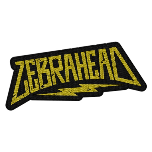 ZEBRAHEAD - "Logo" (Yellow) (Embroidered Patch)