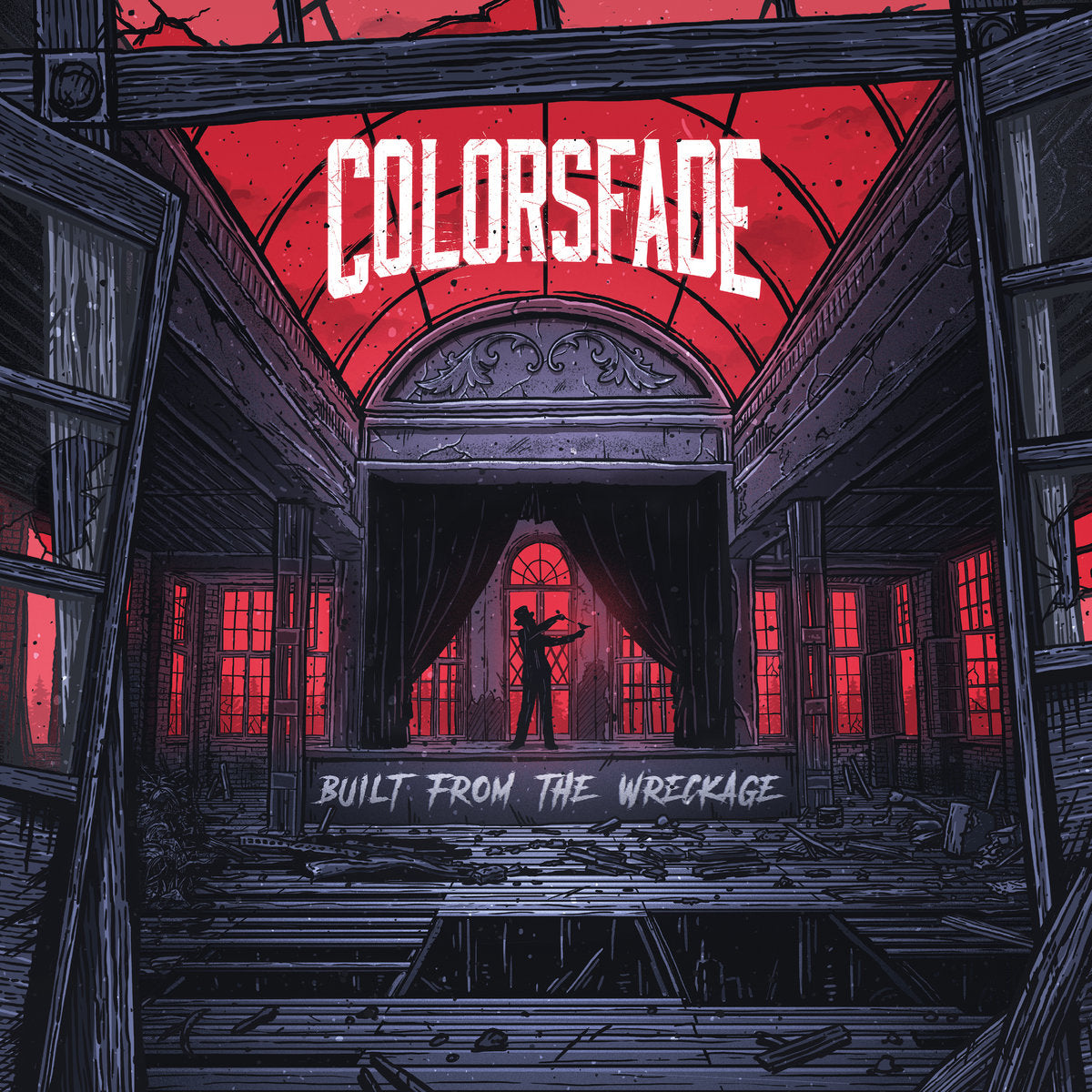 COLORSFADE - "Built From The Wreckage" (CD)