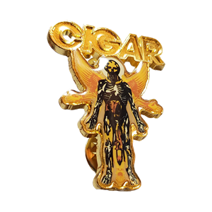 CIGAR - The Visitor (Gold) (Enamel Lapel Pin)