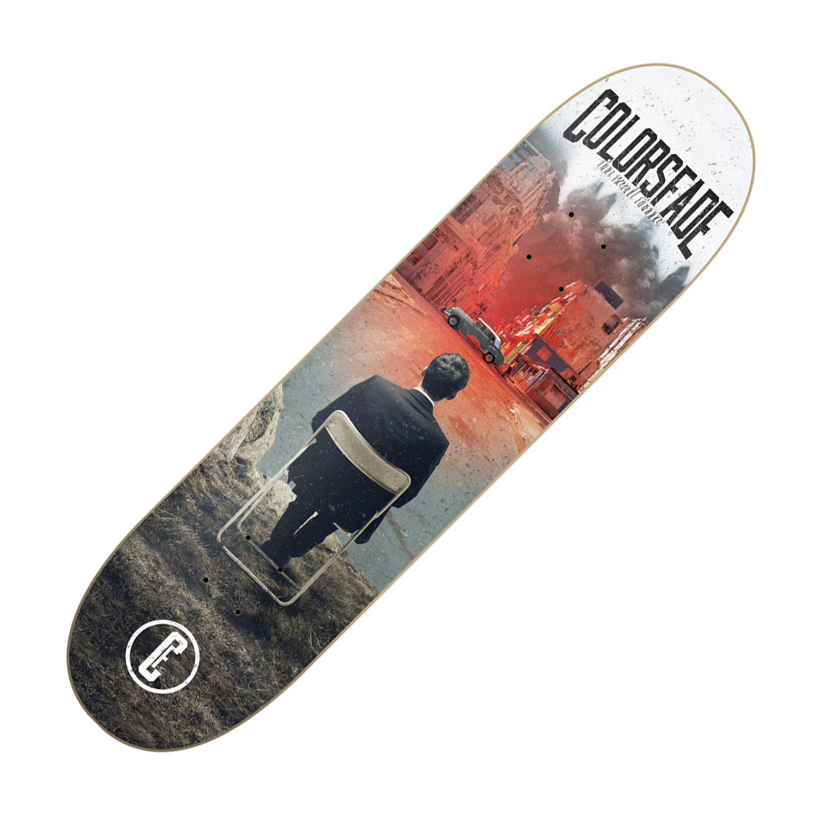 COLORSFADE - "In Real Time" (Skateboard Deck)