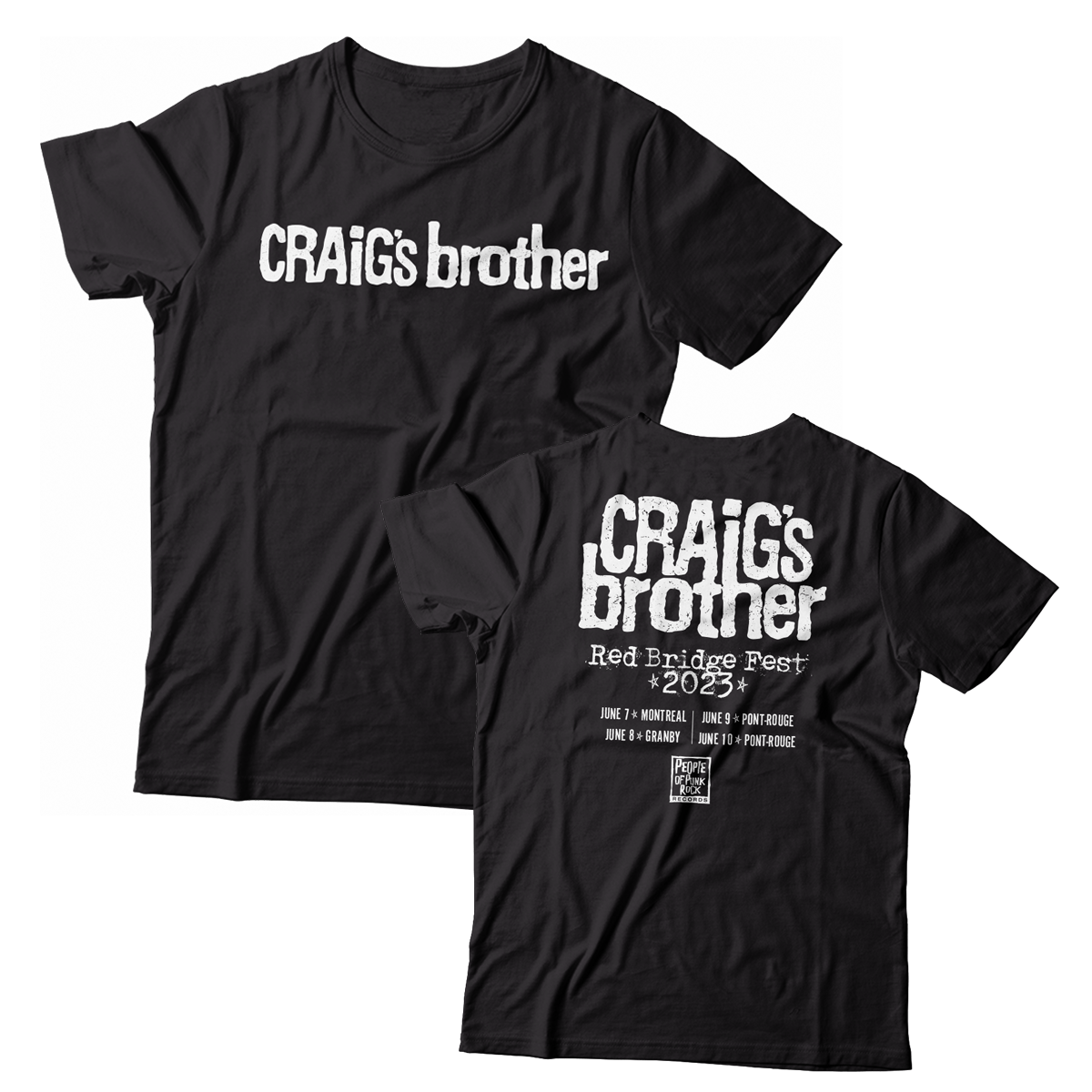 T-Shirts – People of Punk Rock Records
