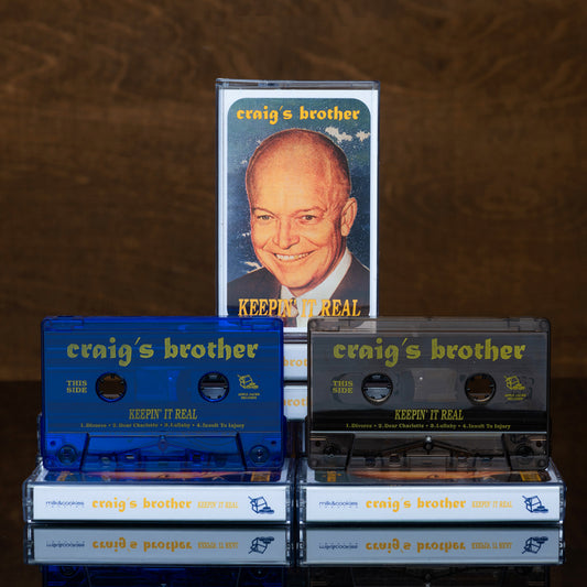 CRAIG'S BROTHER - "Keepin' it Real" (Milk & Cookies Records) (Tape)