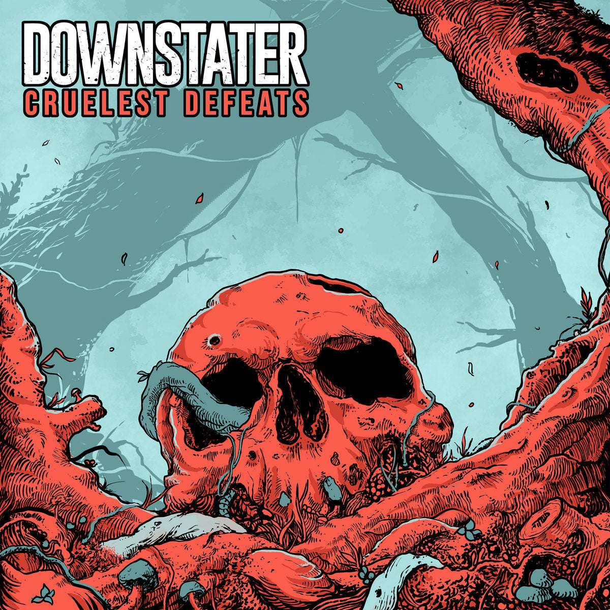 DOWNSTATER - "Cruelest Defeats" (LP Test Pressing)