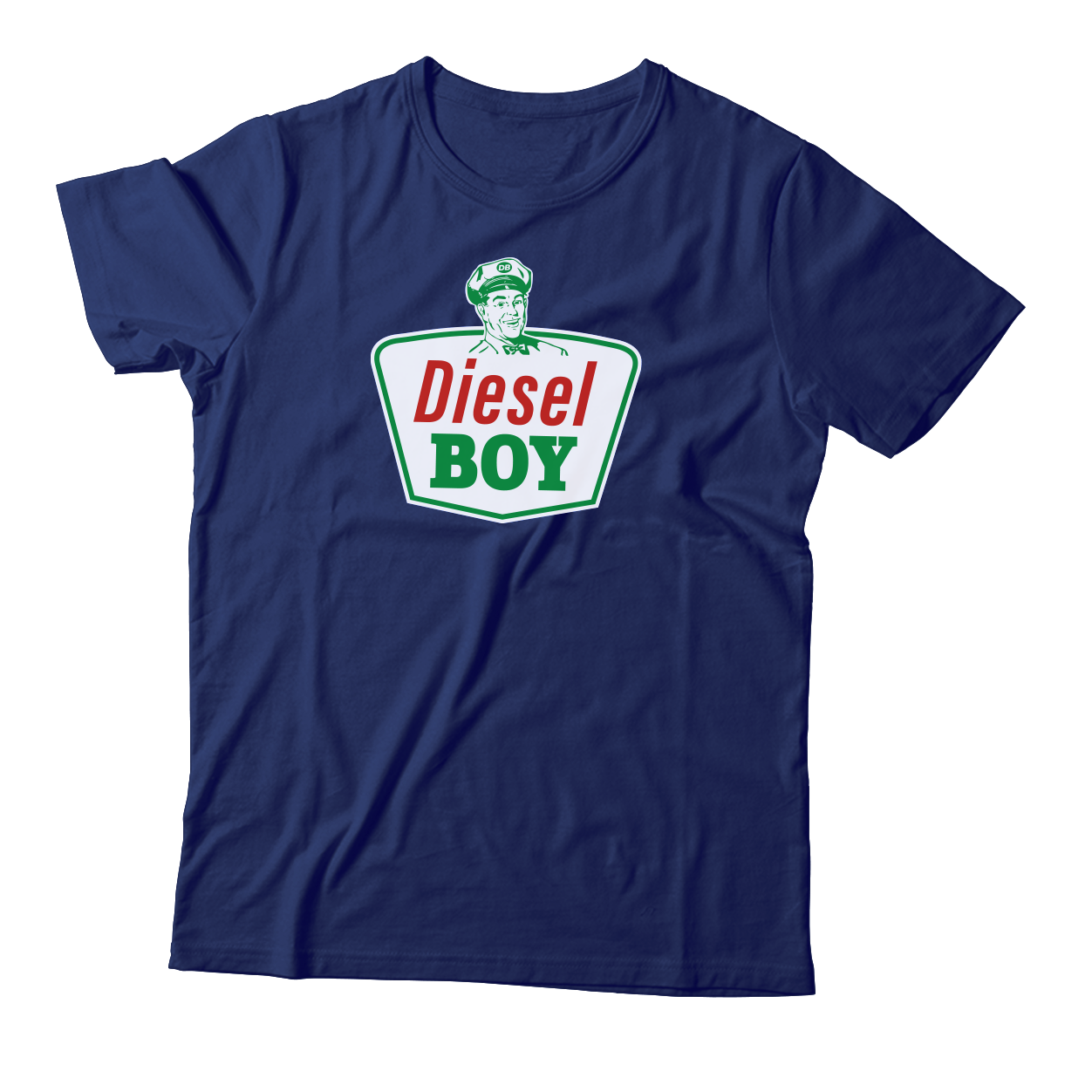 DIESEL BOY - "Oil Man" (Navy Blue) (T-Shirt)