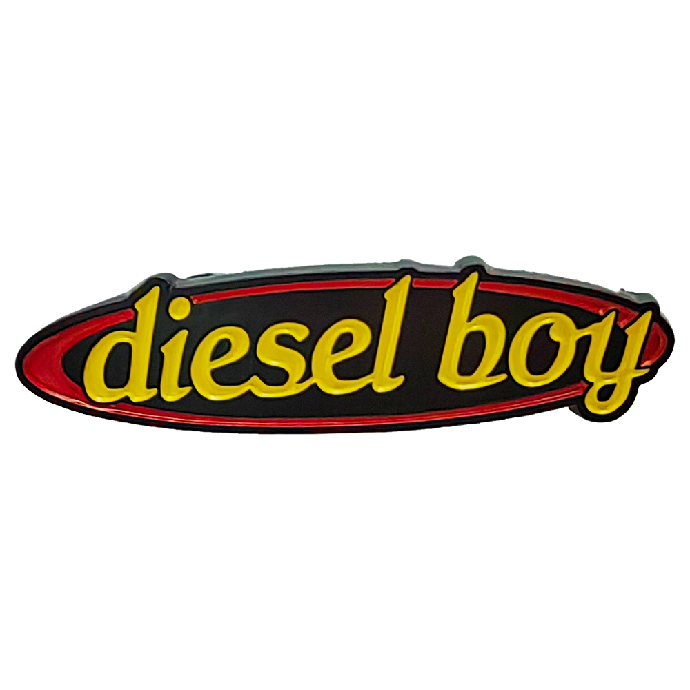 DIESEL BOY - "Oval Logo" (Enamel Lapel Pin)