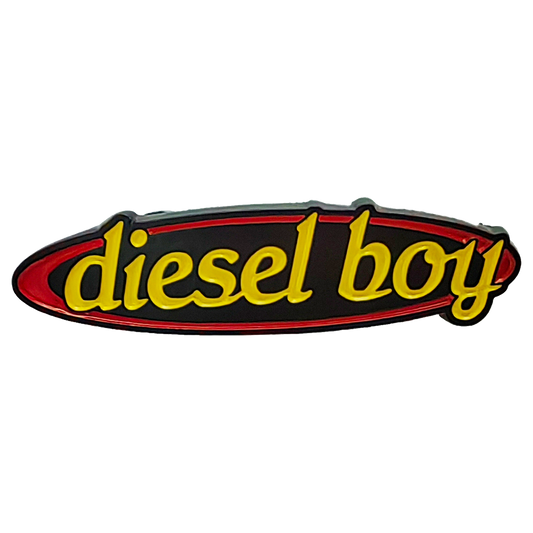 DIESEL BOY - "Oval Logo" (Enamel Lapel Pin)