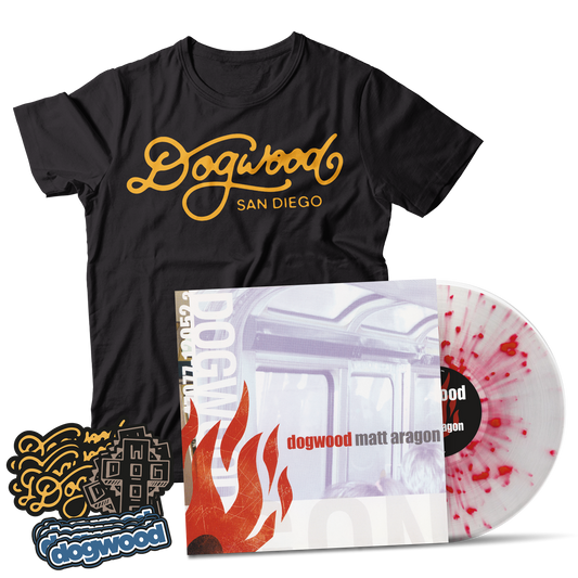 DOGWOOD - "Matt Aragon" (Splatter LP + T-Shirt +Stickers Bundle)