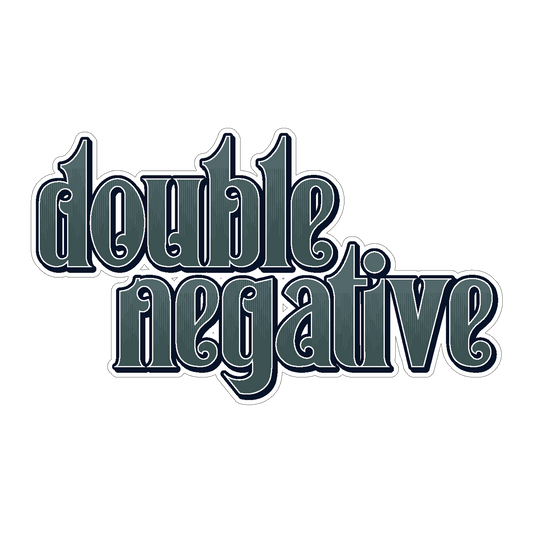 DOUBLE NEGATIVE - Logo (Sticker)