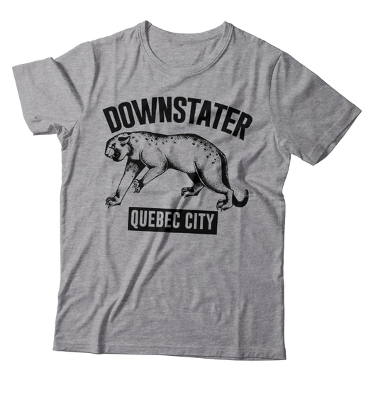 DOWNSTATER - "Jaguar" (Heather Grey) (T-Shirt)