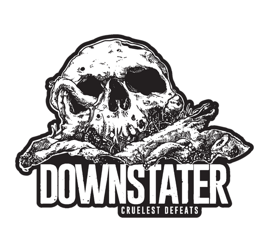 DOWNSTATER - "Cruelest Defeats" (Enamel Lapel Pin)
