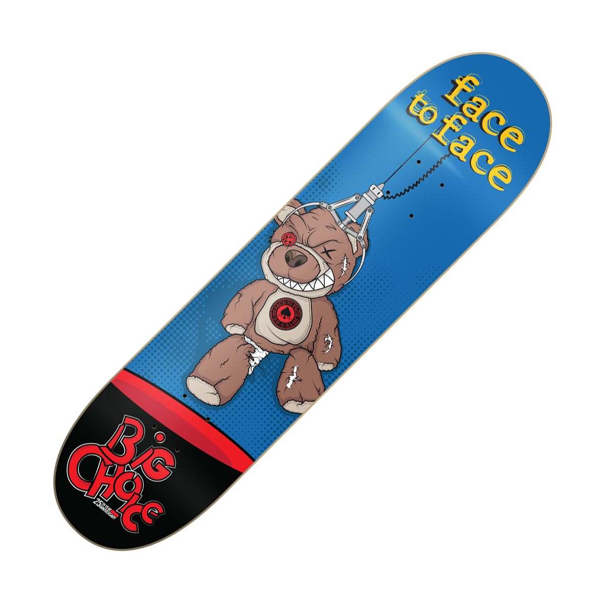 FACE TO FACE - "Big Choice (v2 / Red)" (Skateboard Deck)