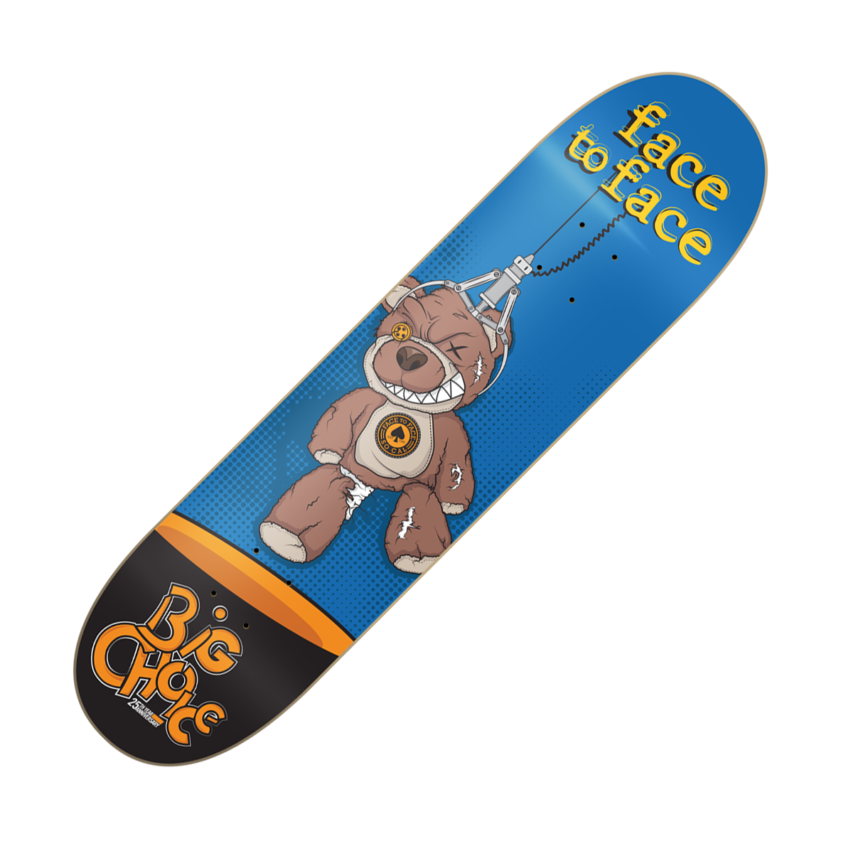 FACE TO FACE - "Big Choice (v1 / Orange)" (Skateboard Deck)