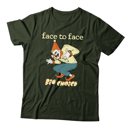 FACE TO FACE - "Big Choice Clown '94" (Forest Green) (T-Shirt)