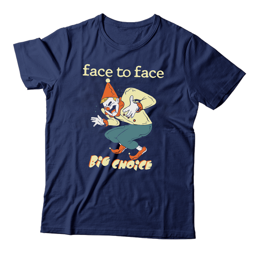 FACE TO FACE - "Big Choice Clown '94" (Navy Blue) (T-Shirt)